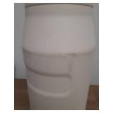 MARKED ON OUTSIDE SEE PHOTOS STANLEY IceFlow Cap and Carry Water Bottle 36 oz | Wide Mouth Twist Lid | Lightweight and Leakproof for Travel and Sports | Insulated Stainless Steel | BPA-Free | Cream Gl