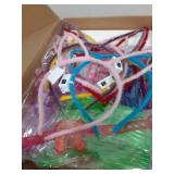 MIBOTE 269Pcs Led Light Up Toys Party Favors Glow in the Dark Party Supplies for Kid/Adults Halloween with Light Up Glasses,Rings,Fidget Spinner Bracelets,100 Glow Sticks Bulk Party Pack DIY Glow - Re