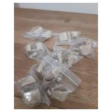 Welnove 8 Pcs Bunion Toe Separators for Overlapping Toes - Toe Spacers & Bunion Corrector for Women Men, Gel Straightener with 2 Loops, Relieves Foot Pain from Big Toe Misalignment - Retail: $10