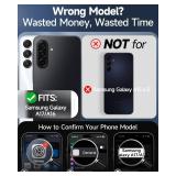 LeYi for Phone Case Galaxy A17/A16-5G: A17 5G Screen Protector [2 Packs], Galaxy A16 5G Phone Case with Magnetic Kickstand, Military-Grade Protective de TelÃ©fono A16/A17 4G for Women Men, Light Blu