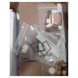 UNMANIFESTED FOR PIECES MAY OR IS MISSING PIECES Flever DIY Miniature House Kit, Tiny Home Kit with LED Light, Mini House Build Craft Kits for Adults and Teens, Home Decor Creative Gift for Family/Fri