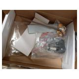 UNMANIFESTED FOR PIECES MAY OR IS MISSING PIECES Flever DIY Miniature House Kit, Tiny Home Kit with LED Light, Mini House Build Craft Kits for Adults and Teens, Home Decor Creative Gift for Family/Fri