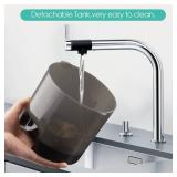 Bellababy Instant Baby Bottle Warmer,Warm Water Dispenser for Making Formula Bottle Instantly,Detachable Container Easy Cleaning,24/7 Keep Warm, Adjustable Temperature(Dark,110V Only) - Retail: $42