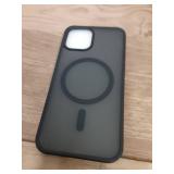 SUPFINE Magnetic for iPhone 12 Case/iPhone 12 Pro Case (Compatible with MagSafe)(Military Grade Drop Protection) Translucent Matte Shockproof Phone Cover,Black - Retail: $10