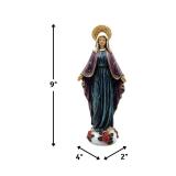 Comfy Hour Mindful and Sacred Collection 9\' Religious Virgin Generous Mary Statue, The Blessed Mother of The Immaculate Concepcion Home Madonna Figurine, Polyresin - Retail: $23