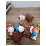 COOLTUNE Nativity Set for Kids â 25 Piece Christmas Nativity Playset with Figures, Soft Rubber Jesus Story Play Toys for Toddlers, Children, Baby Girls Boys Ages 1 2 3 4 5 6+ at Home & Sunday Sch