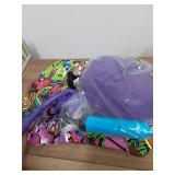 Christoy Pogo Ball with Handles for Kids & Adults, Balance Bounce Ball, Trick Board for Girls and Boys Ages 6 and up (Purple-Colourful) - Retail: $35