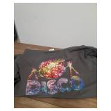 GREY Disco Funny 70s Vintage Retro Theme Dancing Queen 70's Women T-Shirt Small - Retail: $15