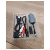 Premium Pro Bluetooth 5.4 Transmitter Receiver,Airplane Audio Adapter,Wireless Transmitter for TV/Travel Flight,Airline,Gym.Compatible with 2 AirPods/Headphones,Bluetooth Receiver for Car/Home Stereo 