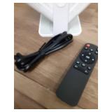 WISHOLY Mini Projector Native 1080P, Portable Outdoor Movie Projector with WiFi and Bluetooth, 4K Supported, Compatible with Smartphone, HDMI, USB, TV Stick, PS5 for Home Theater, Bedroom, Outdoor Use