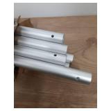 Sepetrel Pool Pole - 10.5 Foot Anodized Aluminum Extension Cleaning Poles,for Skimmer Net, Pool Brush & Vacuum Head - Retail: $21