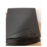 PRE OWNED SEE EXTRA PHOTOS Amazon Basics Collapsible Fabric Storage Cube Bins Organizer with Handles, Sturdy, Black, 13-x-13-x-13-inch, Pack of 6 - Retail: $21