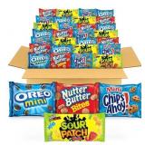 Mixed Snack Pack Bundle - Oreo, Chips Ahoy, Sour Patch & Nutter Butter 32 Pack