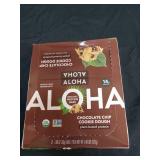 ALOHA Organic Chocolate Chip Cookie Dough  Protein Bars - 12 Pack