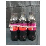 Coca-Cola Cherry Zero Bottles, 16.9 fl oz, 6 Pack