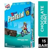 Zbar Protein Gluten Free Chocolate Mint Granola Bar Made with Organic Oats - 5g Protein - 19.05oz/15pk