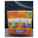 Goldfish Crackers Big Smiles Variety Pack with Cheddar, Colors and Pretzels Snack Packs - 29oz/30ct