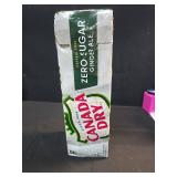 Canada Dry Caffeine Free Zero Sugar Ginger Ale Soda Pop  12 fl oz  12 Pack Cans