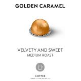 Nespresso Capsules Vertuo, Golden Caramel, Medium Roast Coffee, 10 Count Coffee Pods, Brews 7.8oz.