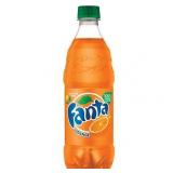 6 PK Fanta Orange Fruit Soda Pop  16.9 fl oz Bottles