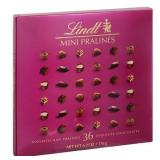 Lindt Mini Pralines Assorted Chocolate Candy Gift Box - 36ct/6.2oz