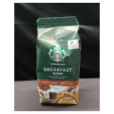 Starbucks Breakfast Blend  Whole Bean Coffee  Medium Roast  12 oz