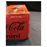 Coca-Cola Zero Sugar Sugar-Free Soda Fridge Pack  7.5 fl oz Mini Cans  10 Pack
