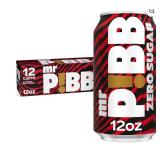 Mr P!BB Zero Sugar Promotional Box 12 - 12FL OZ CANS