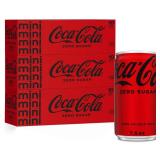 Coca-Cola Zero Sugar Sugar-Free Soda Fridge Pack  7.5 fl oz Mini Cans  10 Pack
