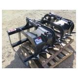 Stout 66-9 Skid Steer Mount Brush Grapple