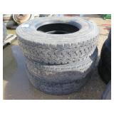(3) 11R22.5 Truck Tires