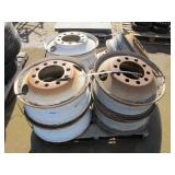 (8) 24.5" Steel Wheels