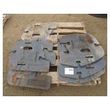 (6) New Holland 45Kg Tractor Weights