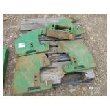 John Deere (4) Tractor Weights and Bracket