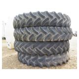 (4) 320/90R46 Tractor Tires
