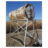500 Gallon Fuel Tank and Stand