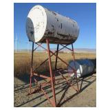 500 Gallon Fuel Tank and Stand
