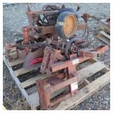 Pallet of Cultivator Parts