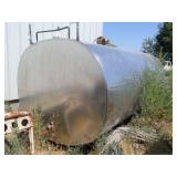 Baldor 2500-Gallon SS Milk Tank