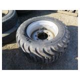 (1) 500/45-22.5 Baler Tire & Wheel