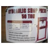 50 Ton Hydraulic Shop Press