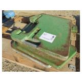 (3) John Deere Suitcase Weights