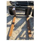 42" Skid Steer Mount Pallet Forks