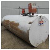 1000 Gallon Fuel Tank & Electric Pump