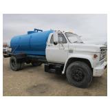 1979 GMC 6000 Water Truck W/1500 Gallon Water Tank
