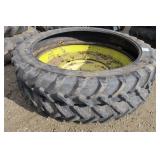 (2) 11.2-54 Tractor Tires + (1)Wheel