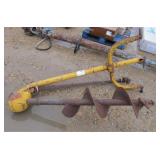 Servis 3PT PTO Post Hole Auger