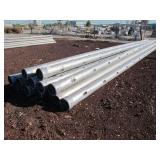 (14) 8"x30 Gated Aluminum Pipe