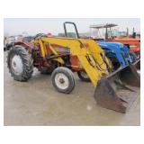 International B414 Diesel Farm Tractor