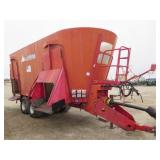 Trioliet 3000ZK 3 Auger Pull Type PTO Mixer Feeder